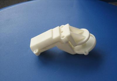 CNC de nylon branco da precisão do protótipo que faz à máquina para algum material