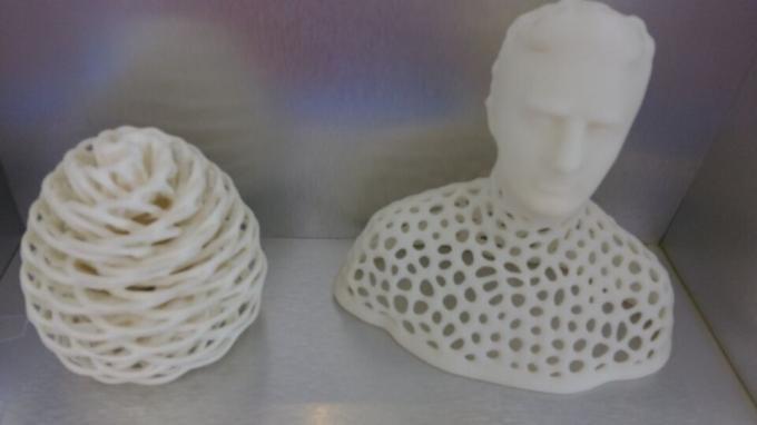 Partes de nylon brancas personalizadas com serviço de impressão da elevada precisão SLS 3D