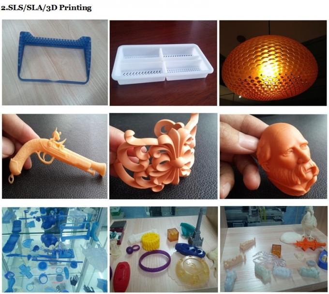 Protótipo plástico feito sob encomenda SLA 3D que imprime serviços rápidos da prototipificação